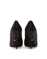 Satin pumps with bejeweled embellishment -  | Dolce &amp; Gabbana