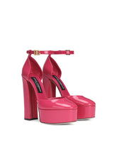 Polished calfskin platforms -  | Dolce & Gabbana