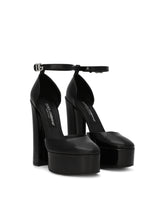 Polished calfskin platforms -  | Dolce &amp; Gabbana