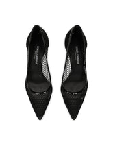 Mesh and patent leather pumps -  | Dolce &amp; Gabbana