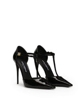 Patent leather T-bar pumps -  | Dolce &amp; Gabbana