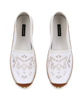 Embroidered canvas espadrilles -  | Dolce & Gabbana