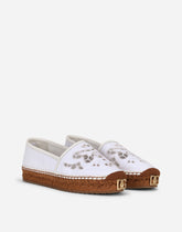 Embroidered canvas espadrilles -  | Dolce & Gabbana