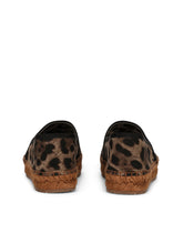 Leopard-print fabric espadrilles -  | Dolce &amp; Gabbana
