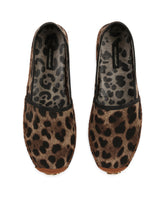 Leopard-print fabric espadrilles -  | Dolce &amp; Gabbana