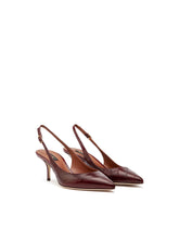 Slingbacks in eel -  | Dolce & Gabbana