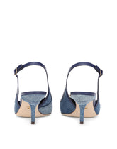 Devotion slingbacks in patchwork denim -  | Dolce & Gabbana