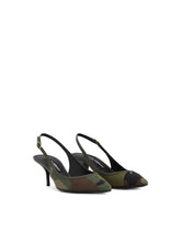 Camouflage patchwork slingbacks -  | Dolce & Gabbana