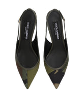 Camouflage patchwork slingbacks -  | Dolce & Gabbana