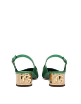Patent leather slingbacks with DG Karol heel -  | Dolce & Gabbana