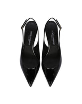 Patent leather Cardinale slingbacks -  | Dolce &amp; Gabbana
