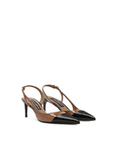 Patent leather slingbacks -  | Dolce &amp; Gabbana