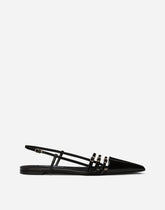 Patent leather slingbacks -  | Dolce & Gabbana