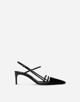 Patent leather slingbacks -  | Dolce &amp; Gabbana