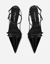 Patent leather slingbacks -  | Dolce &amp; Gabbana