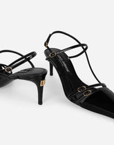 Patent leather slingbacks -  | Dolce &amp; Gabbana