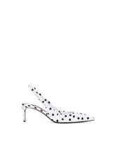 Printed satin slingbacks -  | Dolce & Gabbana