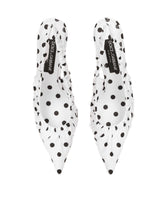 Printed satin slingbacks -  | Dolce & Gabbana