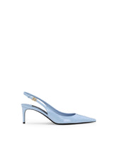 Polished calfskin slingbacks -  | Dolce &amp; Gabbana