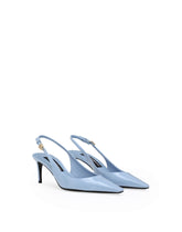 Polished calfskin slingbacks -  | Dolce &amp; Gabbana