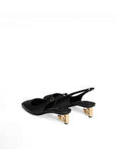 Polished calfskin slingback -  | Dolce &amp; Gabbana