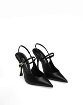 Polished goatskin slingback -  | Dolce &amp; Gabbana