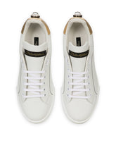 LEATHER SNEAKERS -  | Dolce & Gabbana