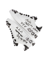 Calfskin Portofino sneakers with embroidery -  | Dolce &amp; Gabbana