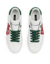 LEATHER SNEAKERS -  | Dolce &amp; Gabbana