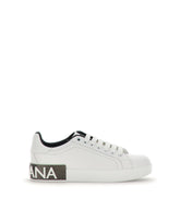 LEATHER SNEAKERS -  | Dolce &amp; Gabbana