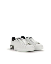 LEATHER SNEAKERS -  | Dolce &amp; Gabbana