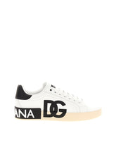 LEATHER SNEAKERS -  | Dolce &amp; Gabbana