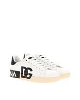 LEATHER SNEAKERS -  | Dolce &amp; Gabbana
