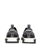 Stretch mesh sorrento sneakers with logo -  | Dolce &amp; Gabbana