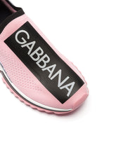 Stretch mesh sorrento sneakers with logo -  | Dolce &amp; Gabbana