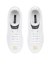 Calfskin nappa Portofino sneakers -  | Dolce &amp; Gabbana