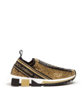 Sorrento sneakers with fusible crystals -  | Dolce &amp; Gabbana
