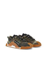 Camouflage patchwork NS1 sneakers -  | Dolce & Gabbana