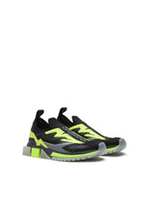 SORRENTO SNEAKERS IN STRETCH JERSEY WITH LOGO -  | Dolce & Gabbana