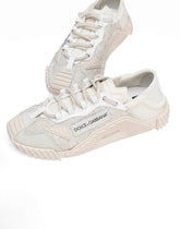 Mixed-materials NS1 slip-on sneakers -  | Dolce &amp; Gabbana