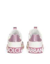 Calfskin 2.Zero custom sneakers with contrasting details -  | Dolce & Gabbana
