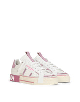 Calfskin 2.Zero custom sneakers with contrasting details -  | Dolce & Gabbana