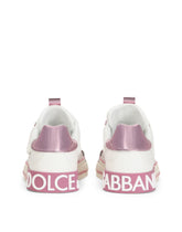 Calfskin 2.Zero custom sneakers with contrasting details -  | Dolce & Gabbana