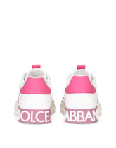 Calfskin Custom 2.Zero sneakers with contrasting details -  | Dolce & Gabbana