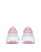 Mixed-material Daymaster sneakers with DG logo patch -  | Dolce & Gabbana