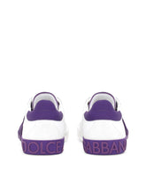 Portofino vintage calfskin sneakers -  | Dolce &amp; Gabbana