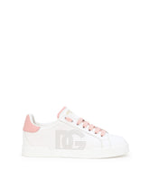 Calfskin Portofino sneakers -  | Dolce &amp; Gabbana
