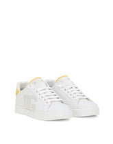 Calfskin Portofino sneakers -  | Dolce &amp; Gabbana