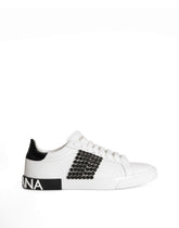 Calfskin Portofino Vintage sneakers -  | Dolce &amp; Gabbana