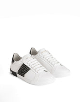 Calfskin Portofino Vintage sneakers -  | Dolce &amp; Gabbana